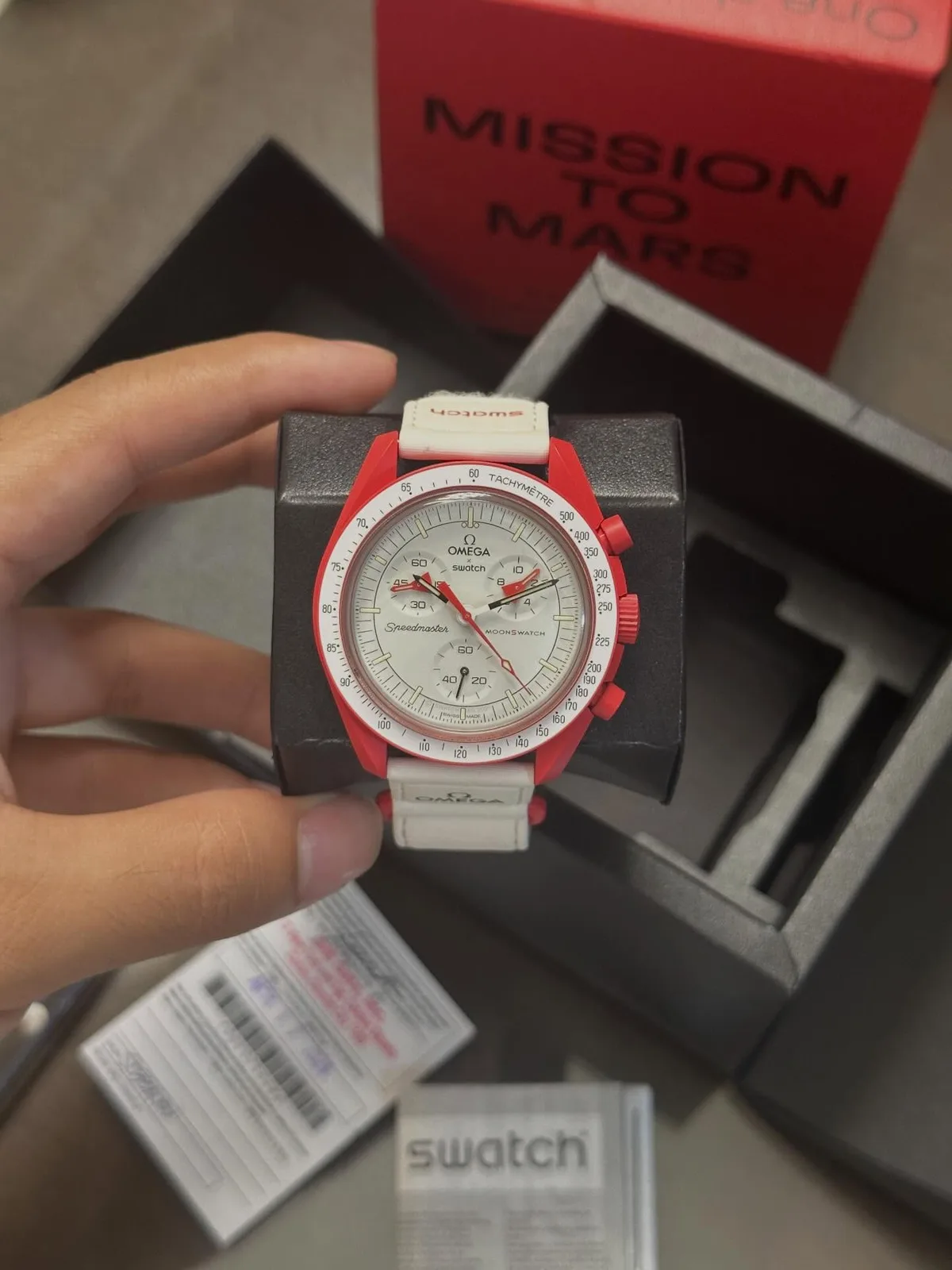 Omega x Swatch MoonSwatch "Mission To Mars" — photo 3