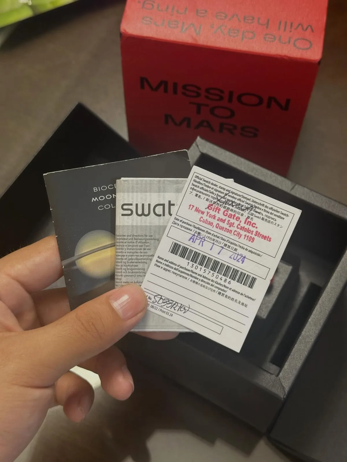 Omega x Swatch MoonSwatch "Mission To Mars" — photo 6