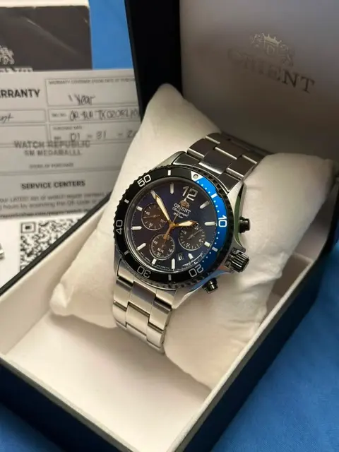 Orient Batman Mako LE 20th Anniversary Chronograph