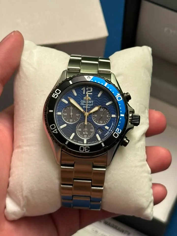 Orient Batman Mako LE 20th Anniversary Chronograph — photo 3