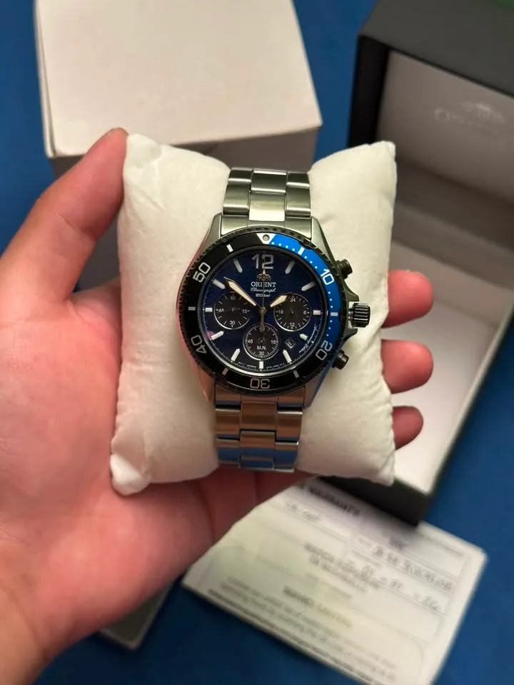 Orient Batman Mako LE 20th Anniversary Chronograph — photo 4