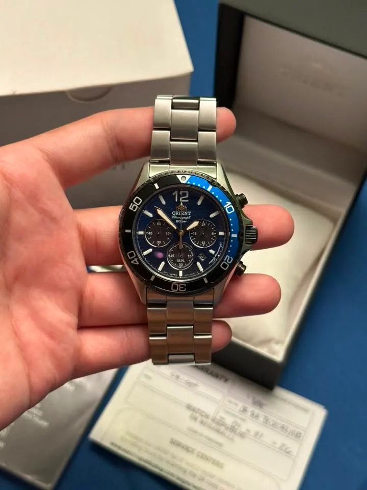 Orient Batman Mako LE 20th Anniversary Chronograph — photo 5