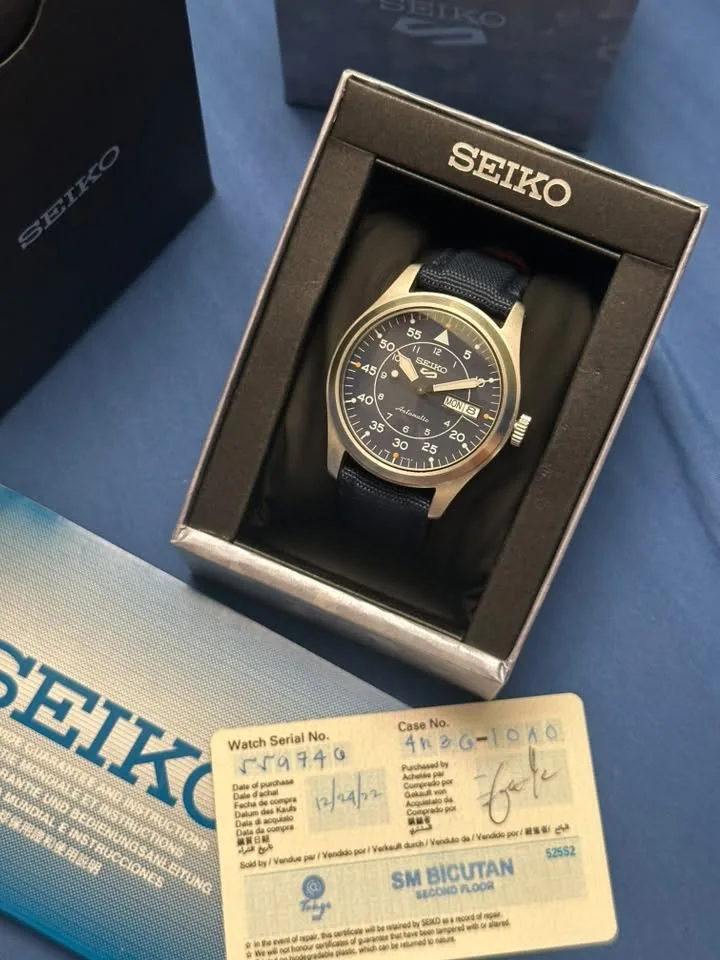 Seiko 5 Sports SRPH31 Blue Military — photo 2