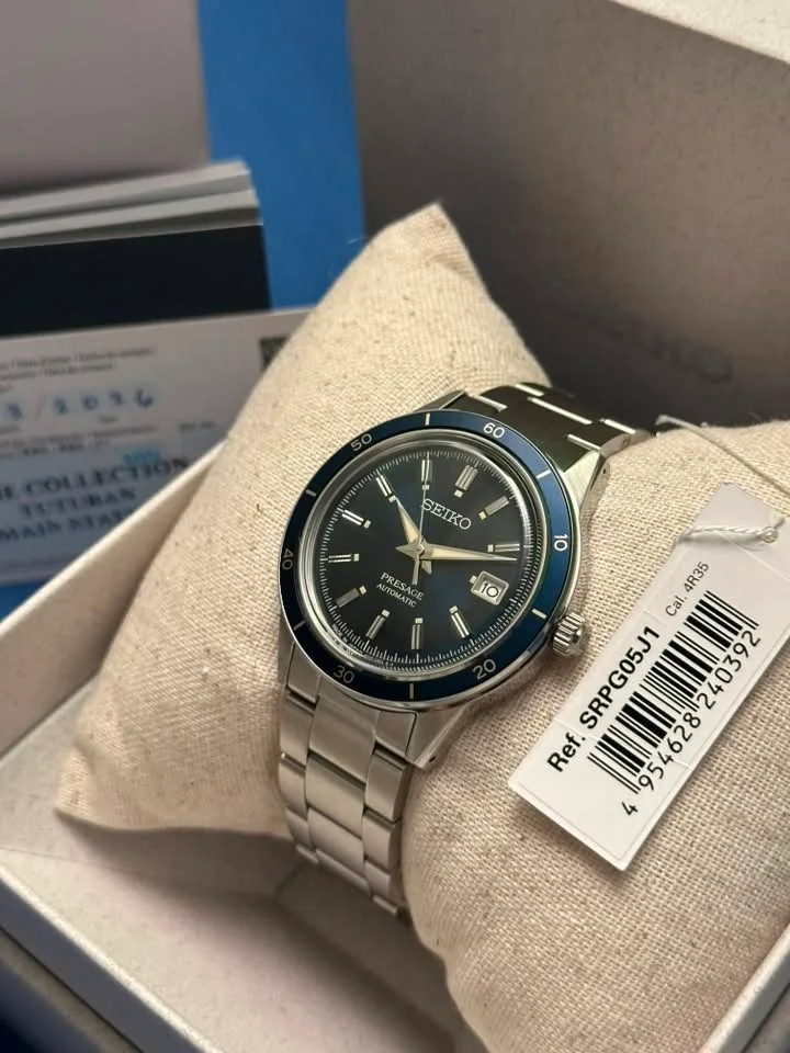 Seiko Presage SRPG05J1 "Style Blue 60's" — photo 1