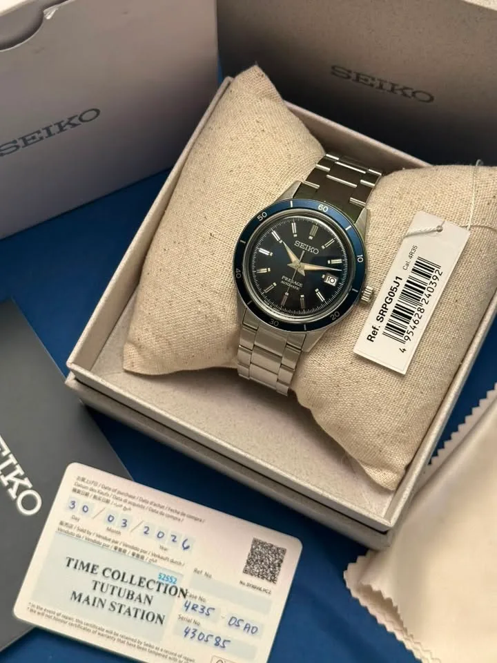 Seiko Presage SRPG05J1 "Style Blue 60's" — photo 2