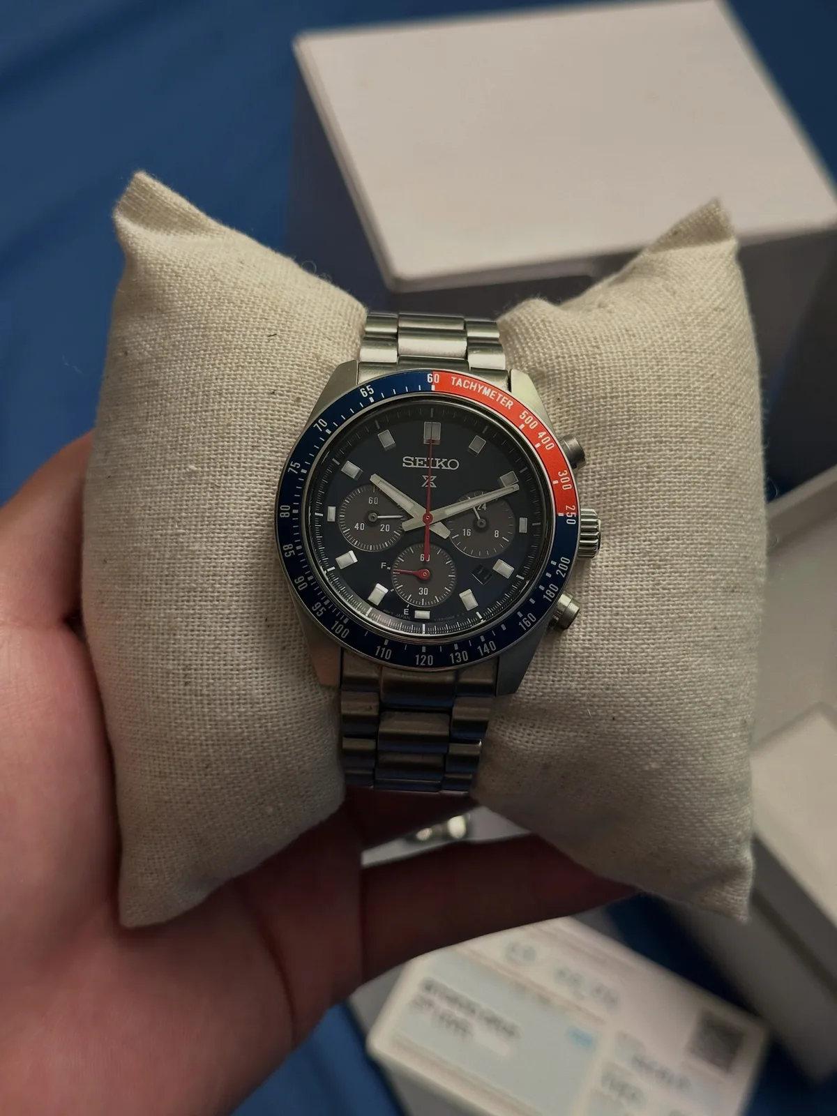 Seiko Prospex SSC913 Pepsi Speedtimer — photo 4