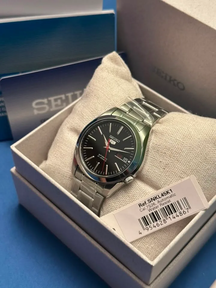 Seiko SNKL45K1 "Baby Black Sarb" — photo 1