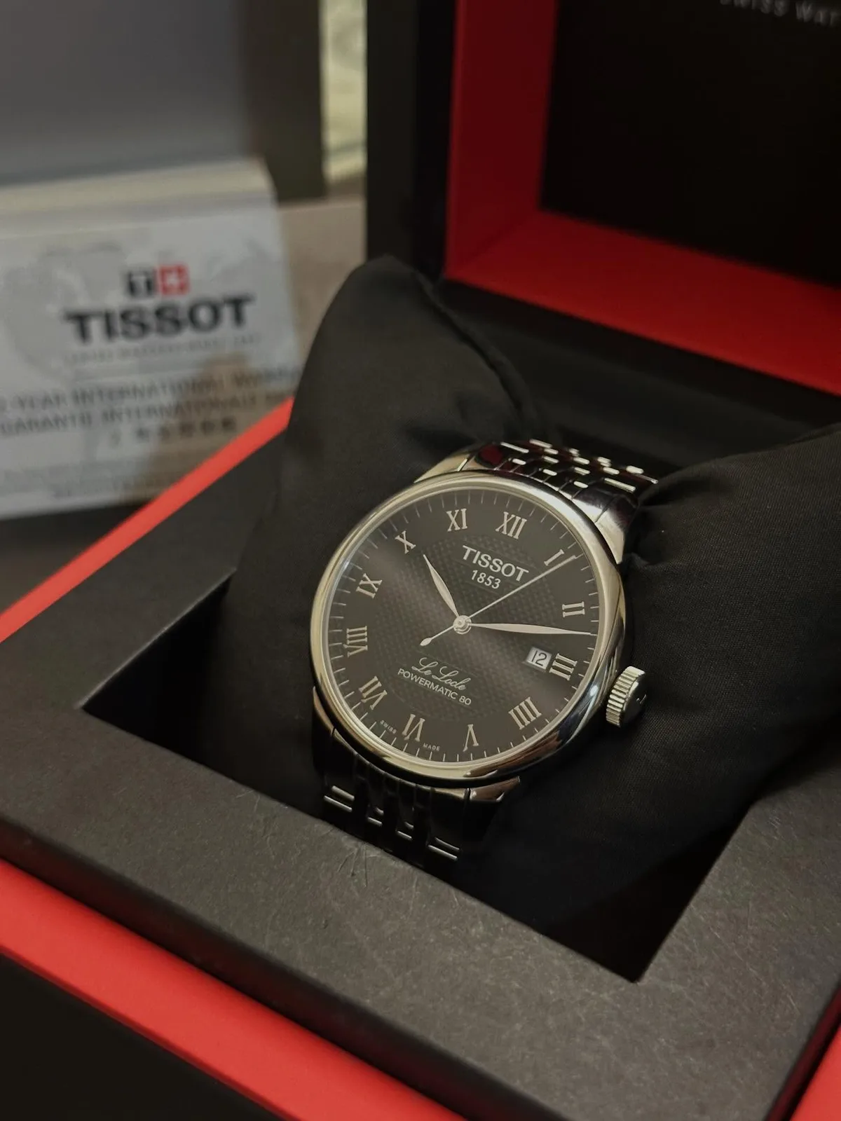 Tissot Le Locle Black Powermatic 80 — photo 1