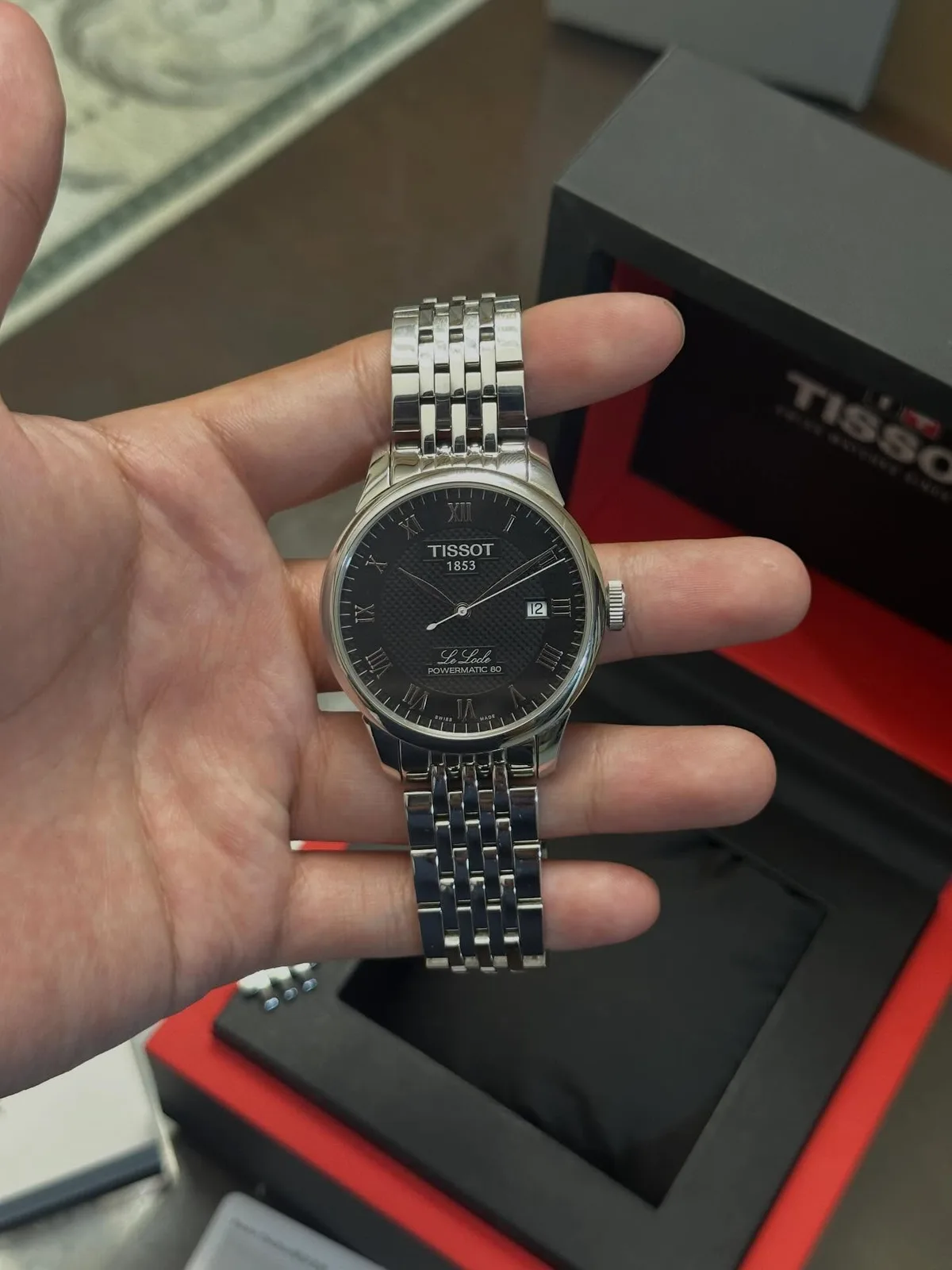 Tissot Le Locle Black Powermatic 80 — photo 3
