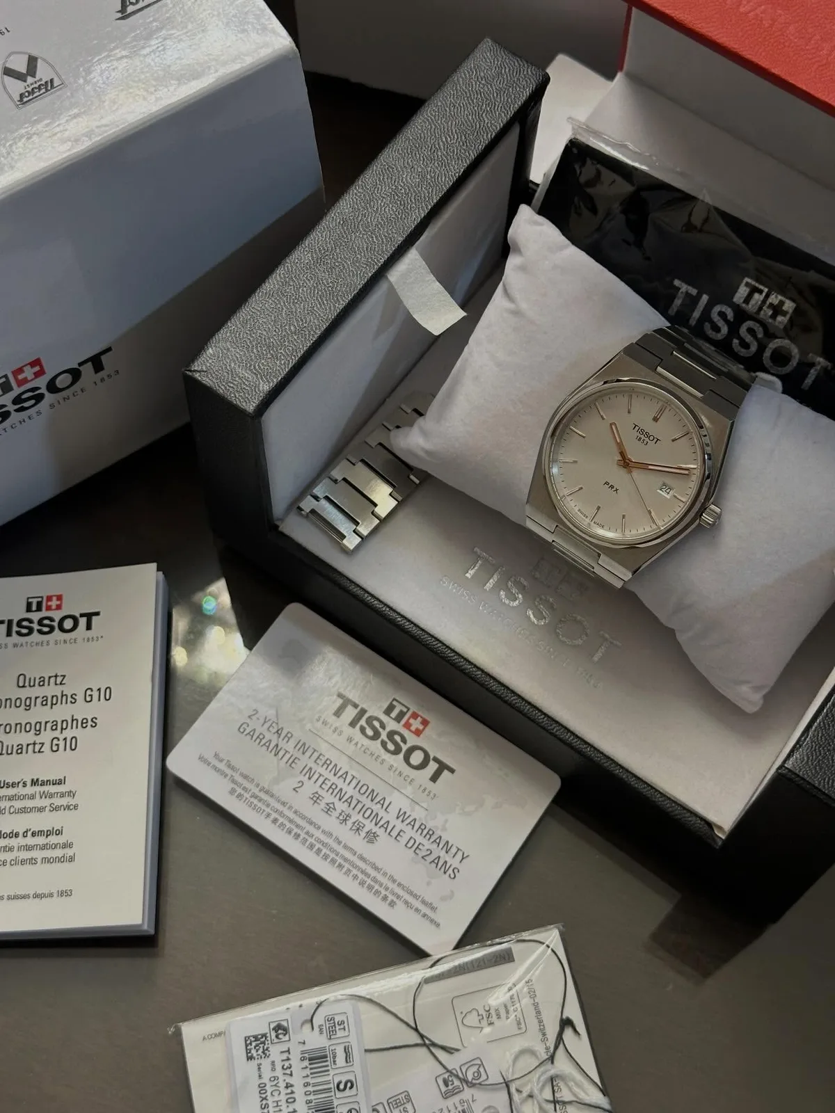 Tissot PRX 40mm White Dial — photo 2